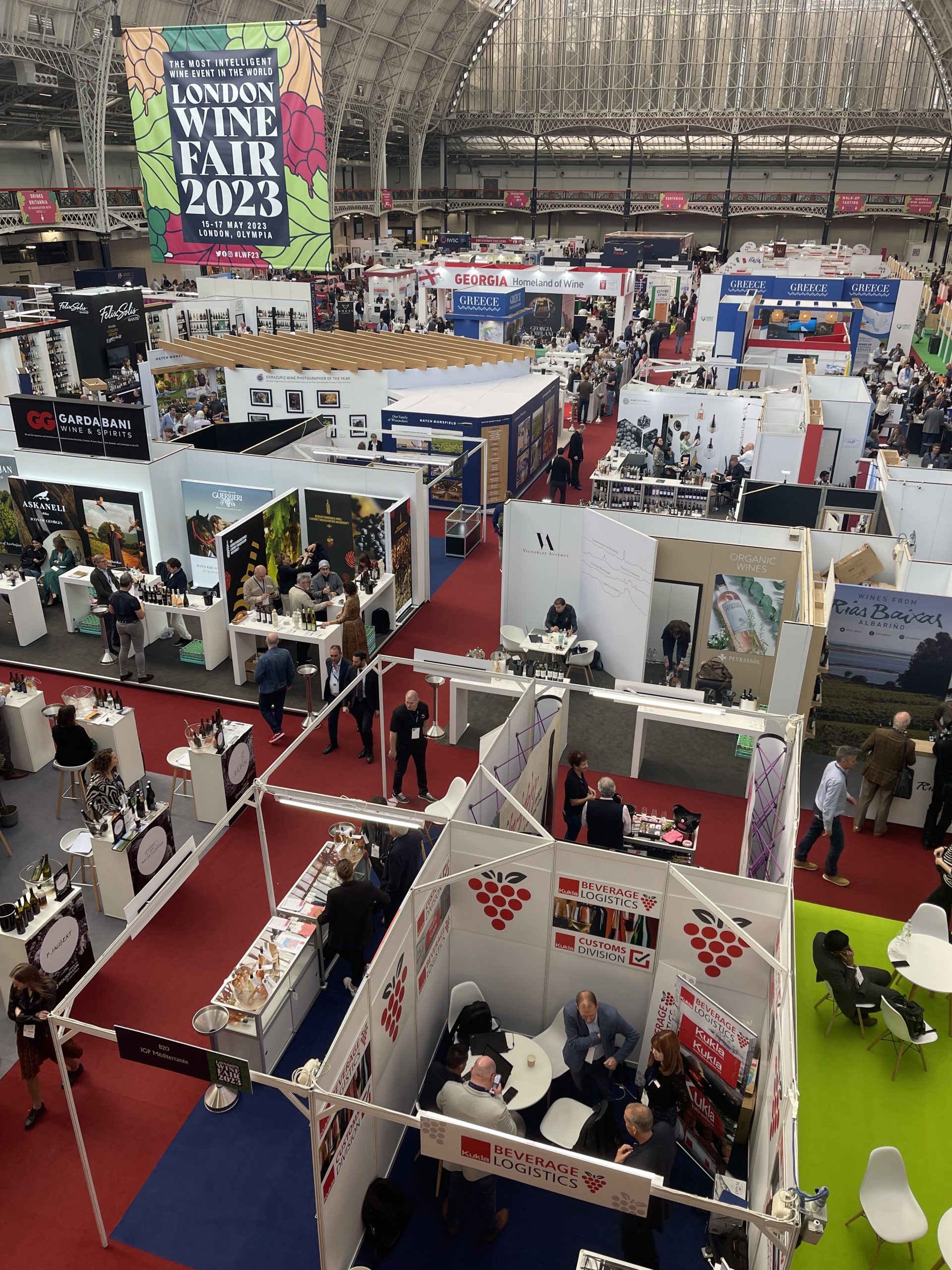 Photo 2 London Wine Fair Kukla UK stand